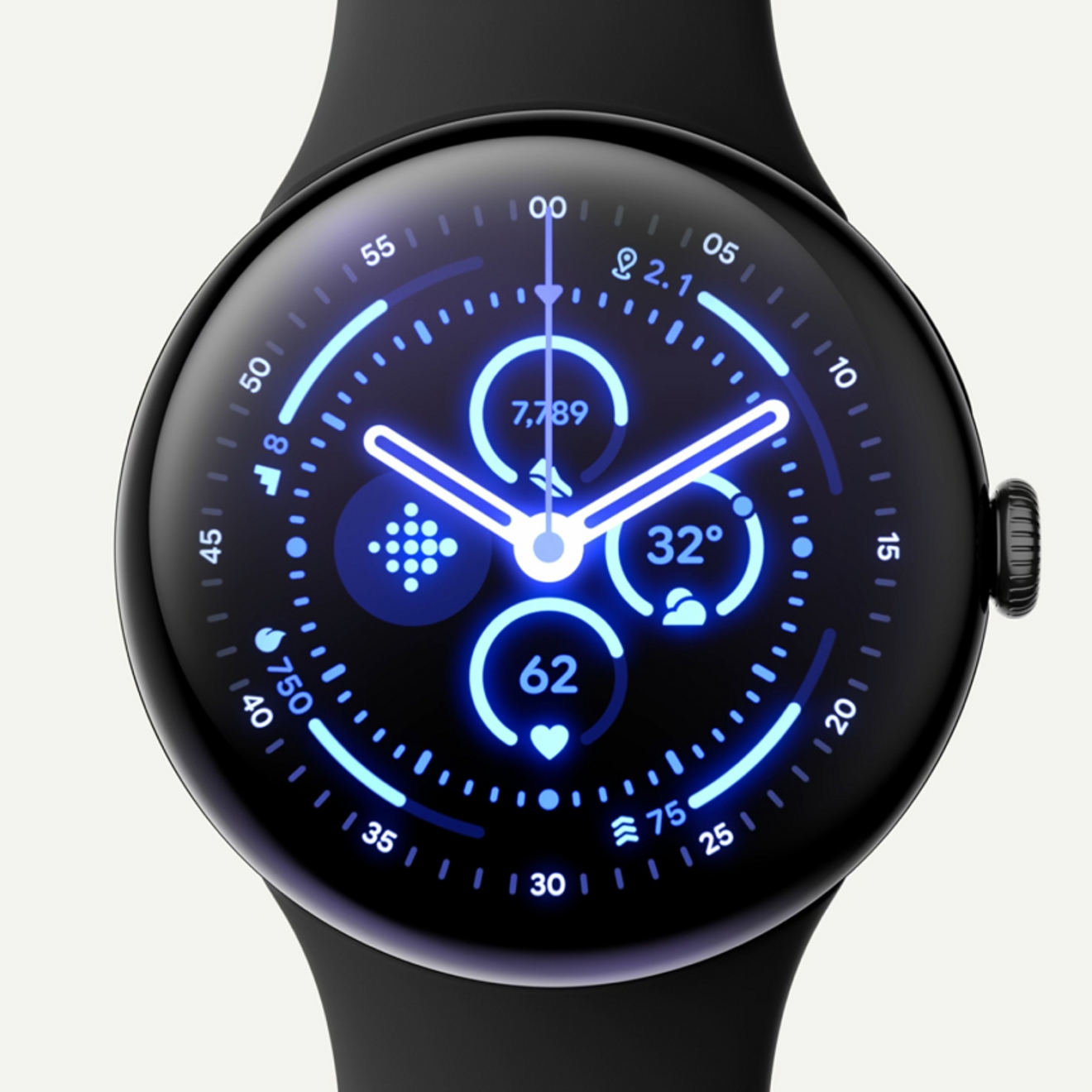 Pantalla del Google Pixel Watch 3.
